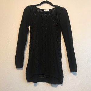 D&Co. Knit Black Knit Sweater